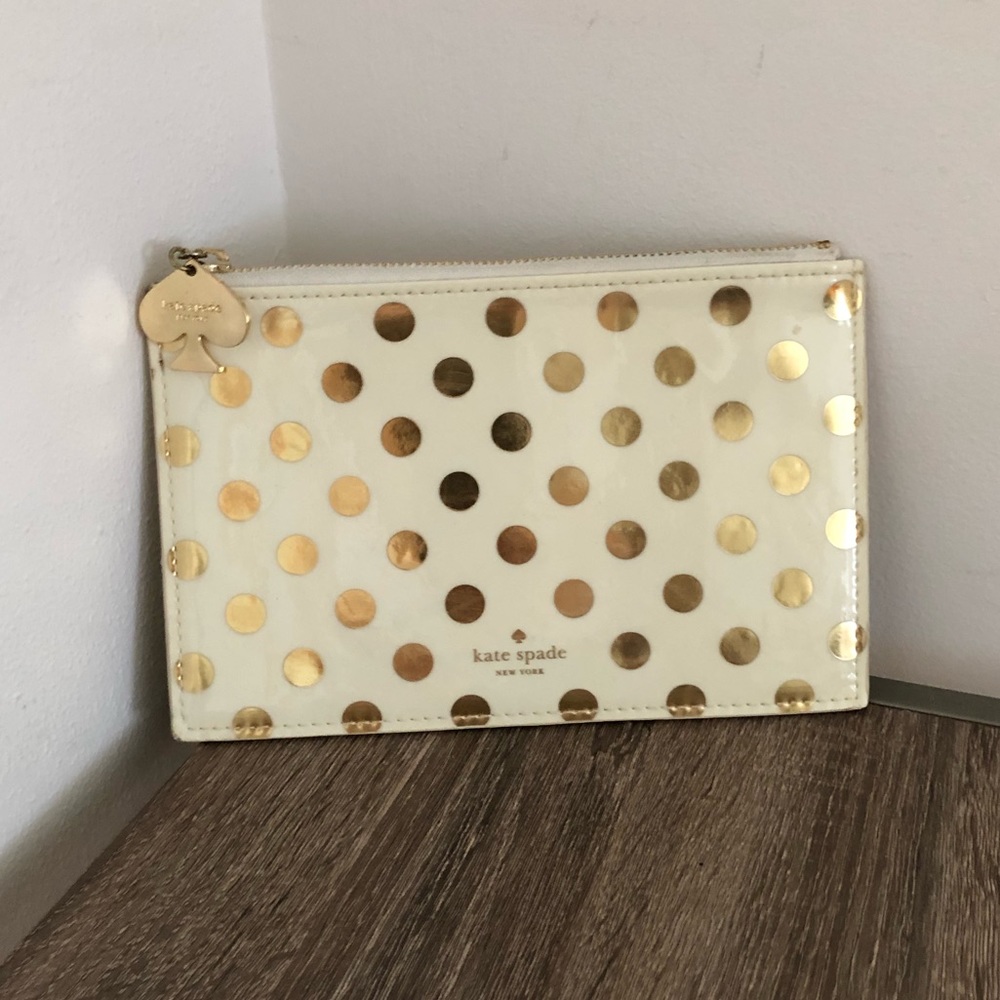 Kate Spade Polka Dot Clutch